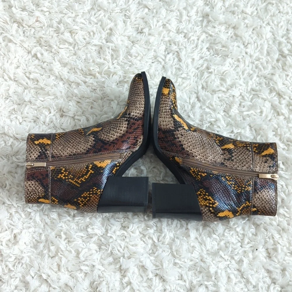 Franco Sarto Generous snake bootie - Picture 5 of 9
